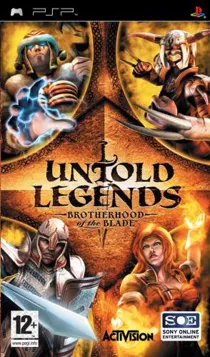 Untold Legends - Brotherhood of the Blade (EU) box cover front